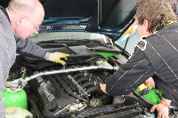 Letzte Arbeiten am M3