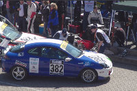 Detlev Abendroth in der Boxengassse