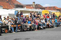 Zuschauer entlang der Strecke