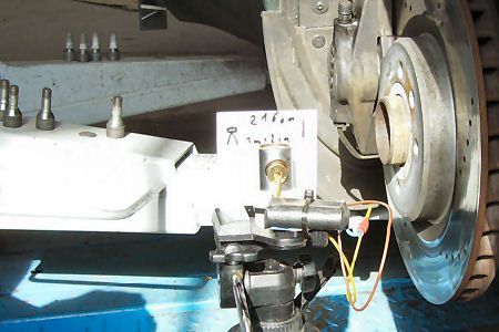 Fahrwerkseinstellung